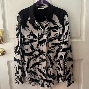 Anine Bing silk blouse